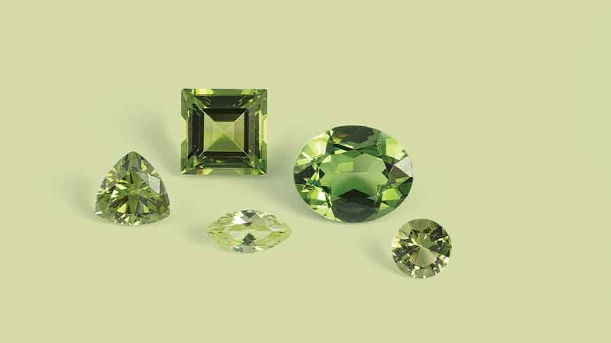 What does peridot symbolize?