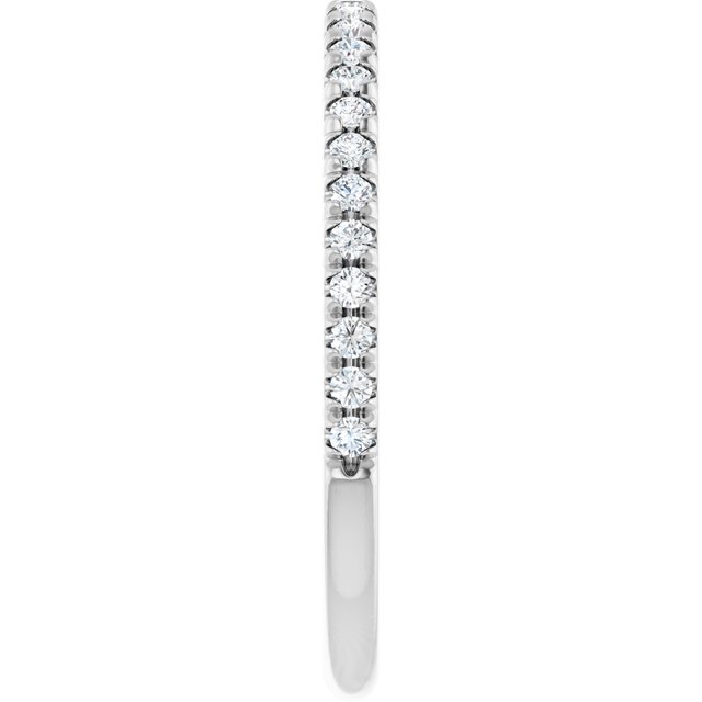 White Gold Stackable Diamond Ring