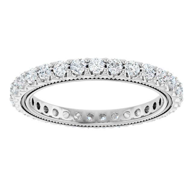 Vintage Diamond Eternity Band