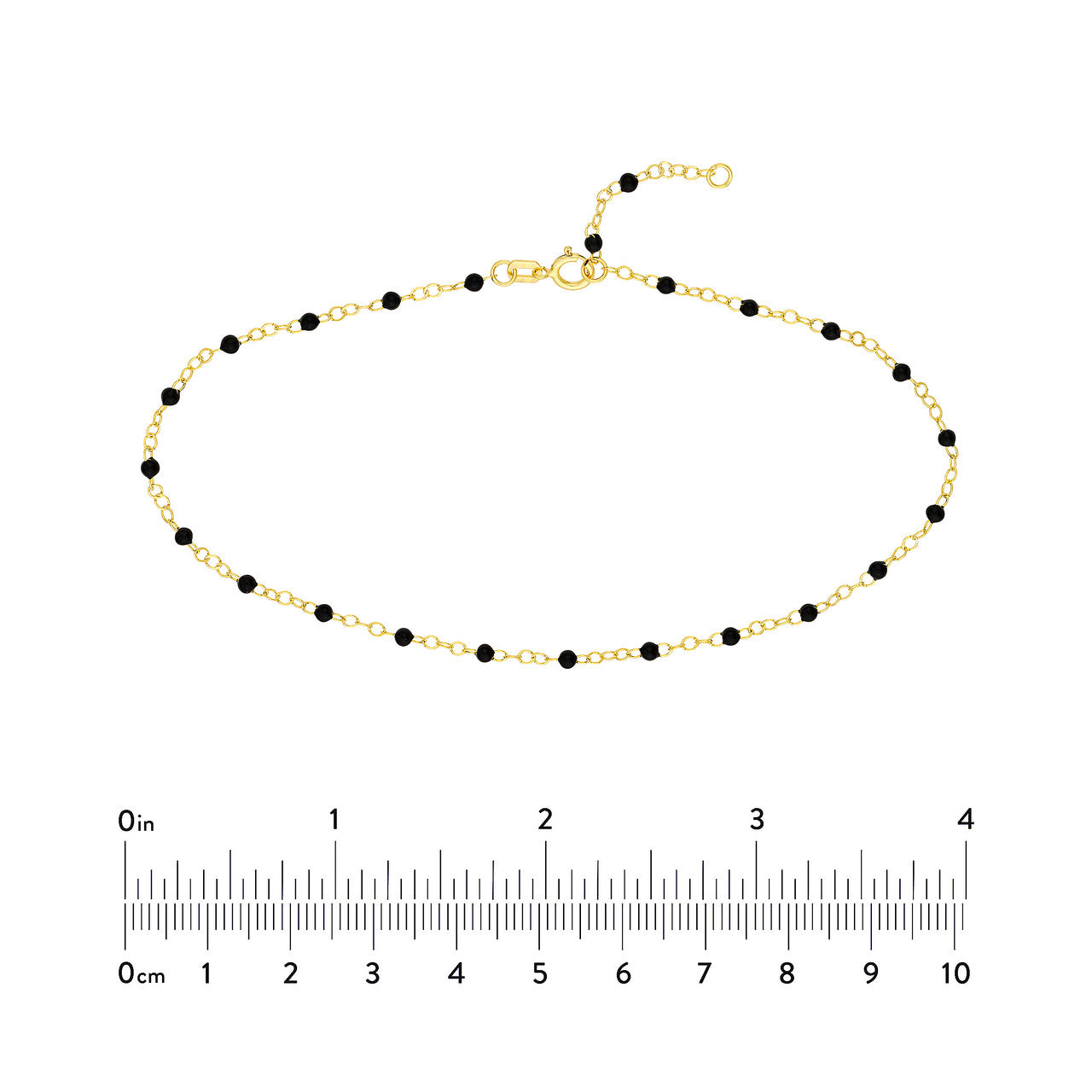 Enamel Bead Chain Necklace Fun Beaded Colorful Chain