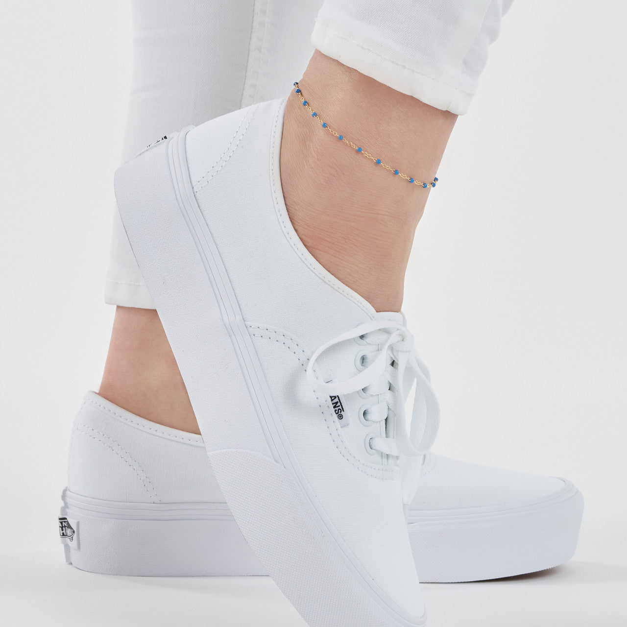 Enamel Bead Chain Necklace Fun Beaded Colorful Chain