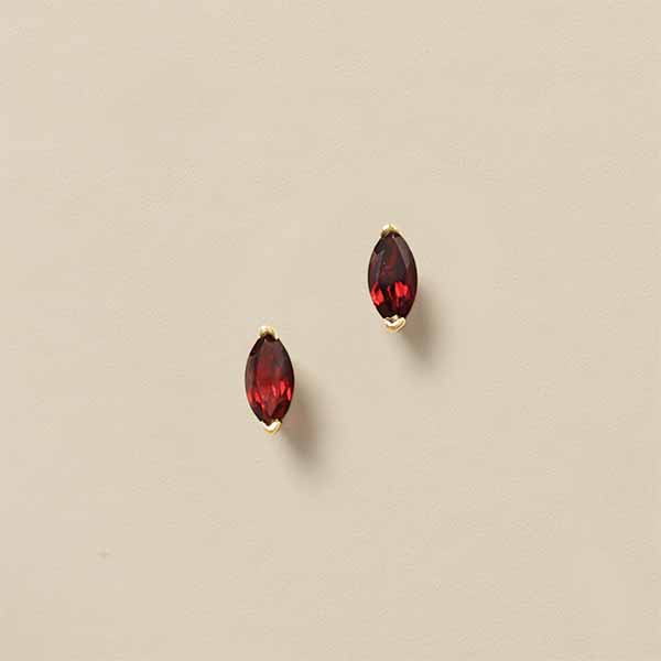 garnet earrings, garnet jewelry, january birthstone jewelry