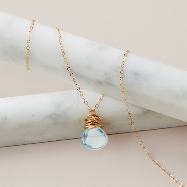 necklace, gemstone necklace, birthstone necklace