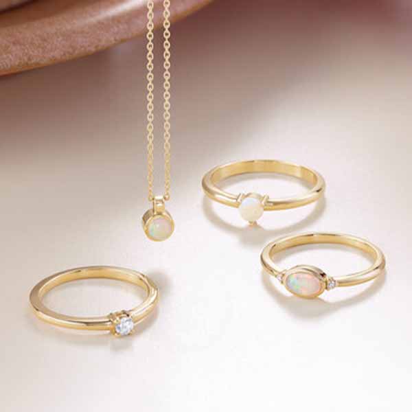 opal jewelry, opal birthstone jewelry, october birthstone jewelry