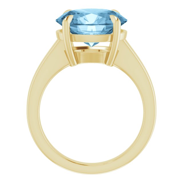 Vida topaz cocktail ring handmade in USA