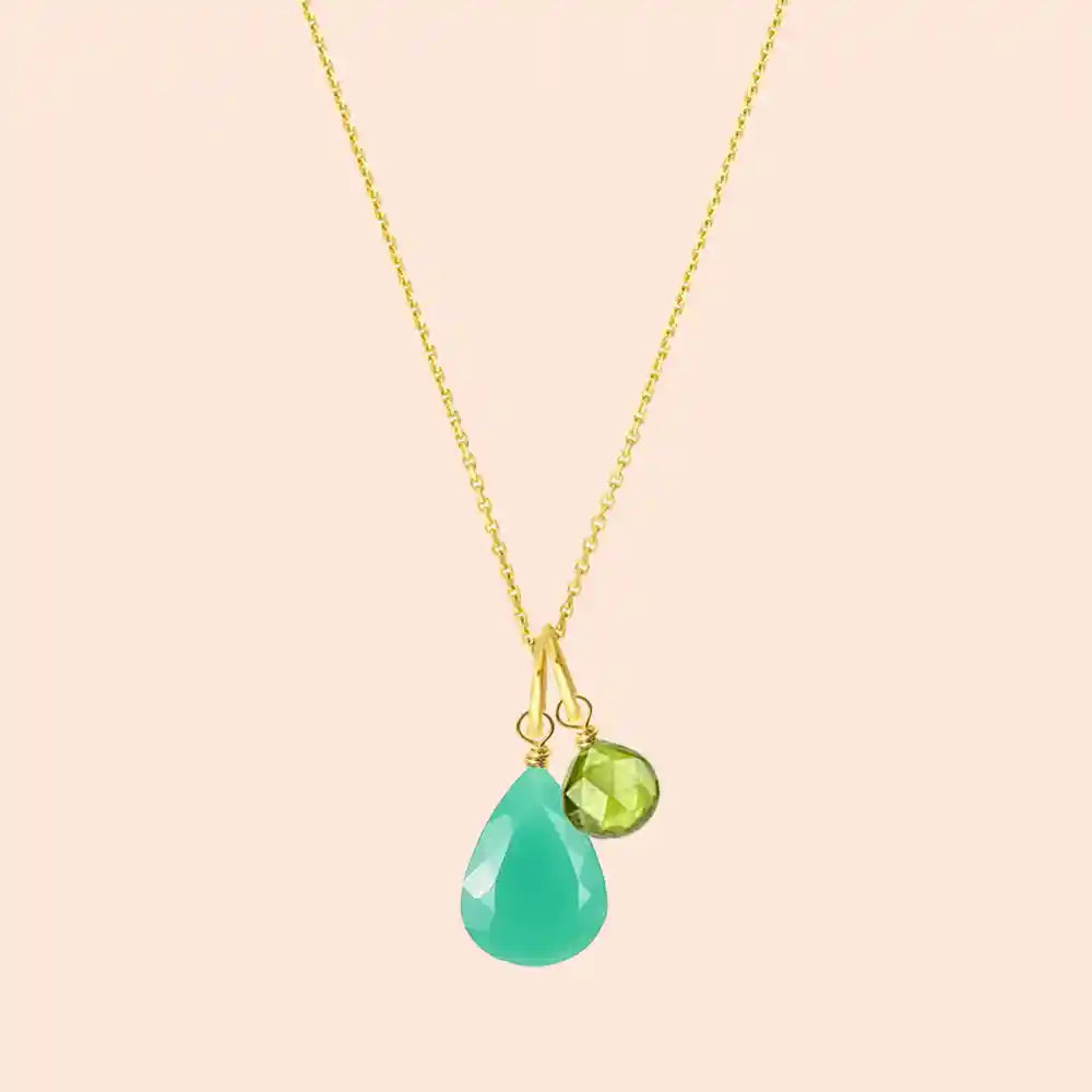 Chrysoprase gemstone