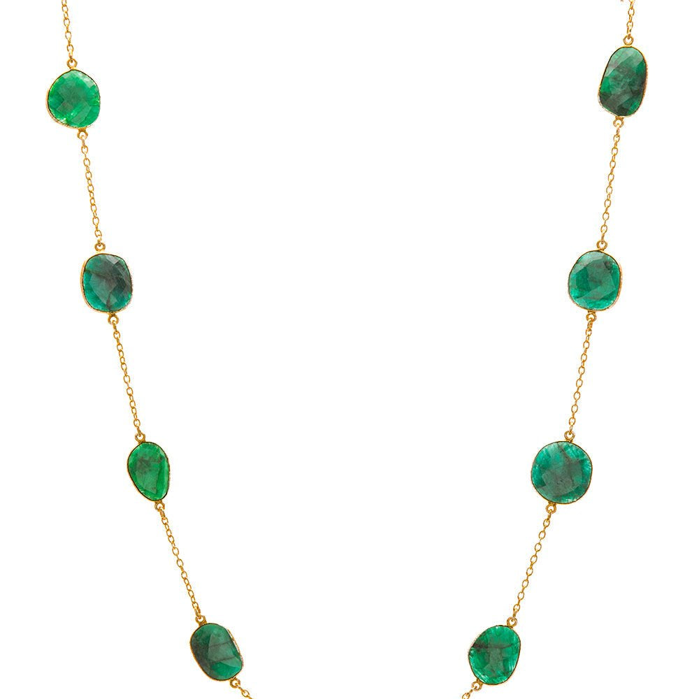 32in Gemstone Necklace - erin gallagher