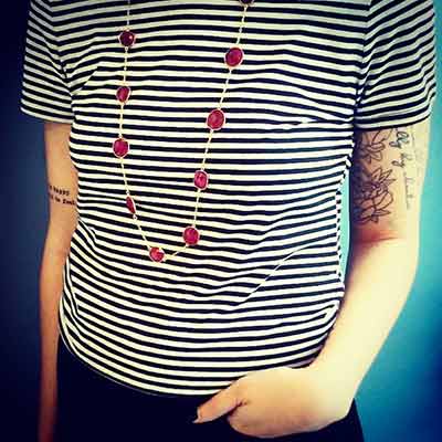 32in Gemstone Necklace - erin gallagher