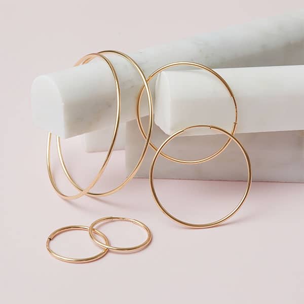 Endless Hoop Earring - erin gallagher