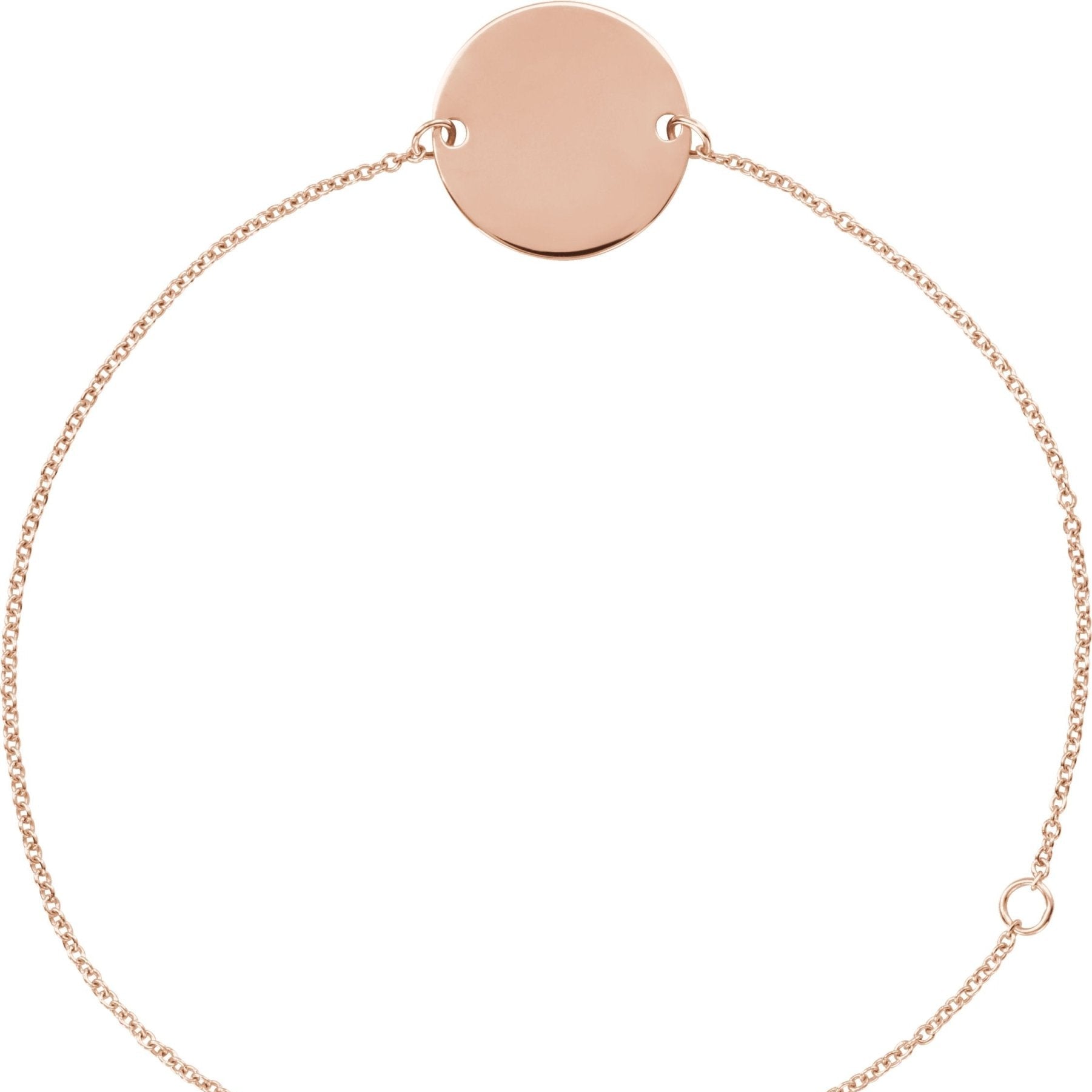 Engravable Disc Bracelet - erin gallagher