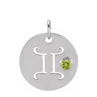 Gemstone Zodiac Charm - erin gallagher