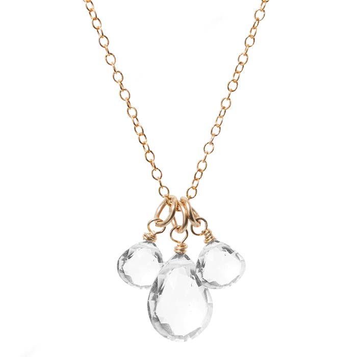 'Nora' Custom Gemstone Necklace - erin gallagher
