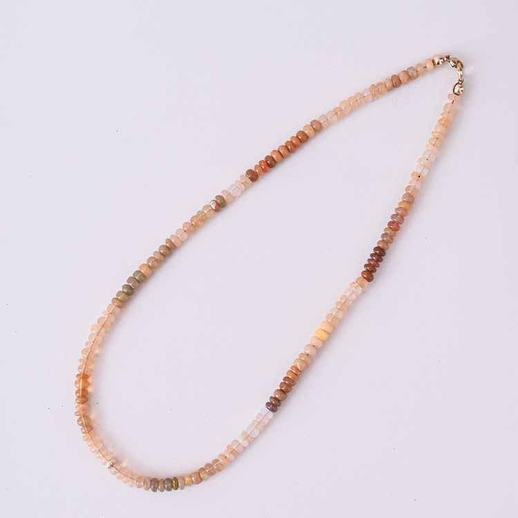 'Olive' Strand of Ethiopian Opals - erin gallagher