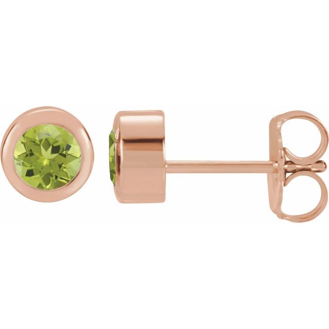 Peridot Stud Earrings - erin gallagher