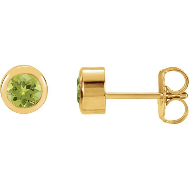 Peridot Stud Earrings - erin gallagher