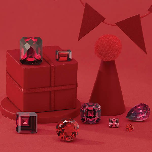 Garnet Jewelry - erin gallagher