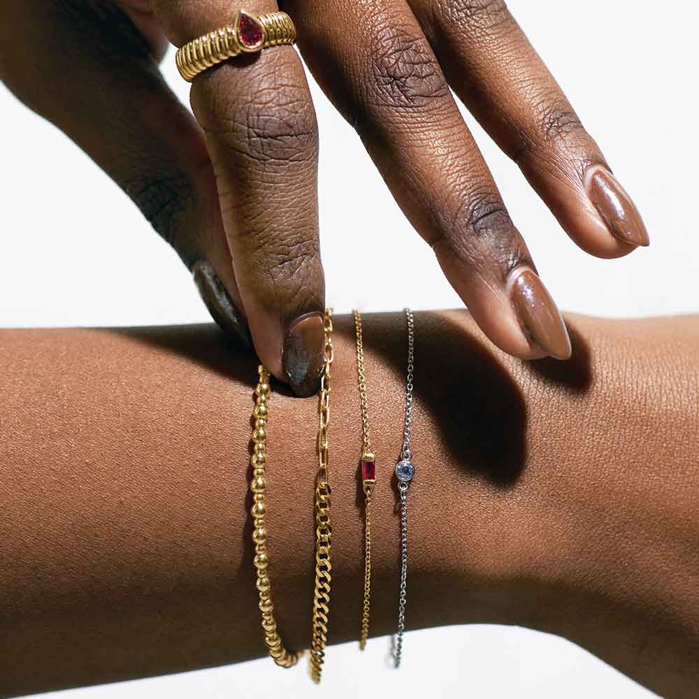 Aquamarine Bracelets perfect for your favorite March baby.