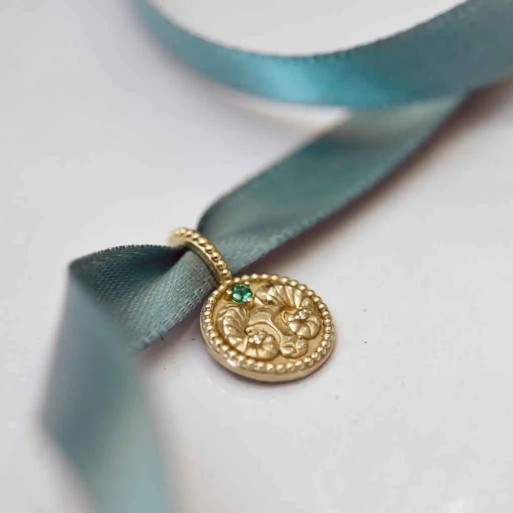 Gold aries necklace with Aries constellation zodiac necklace