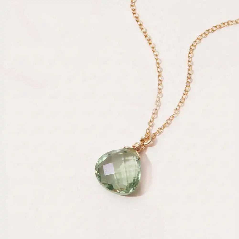 Green amethyst jewelry
