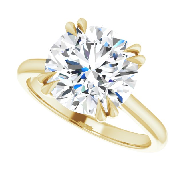 variant--Round variant--4CT variant--14K-yellow-gold