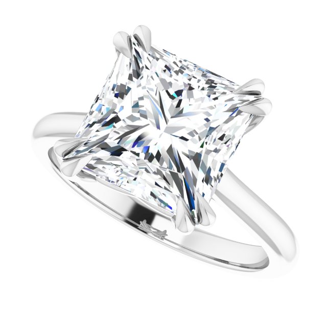 variant--Square variant--4CT variant--14K-white-gold