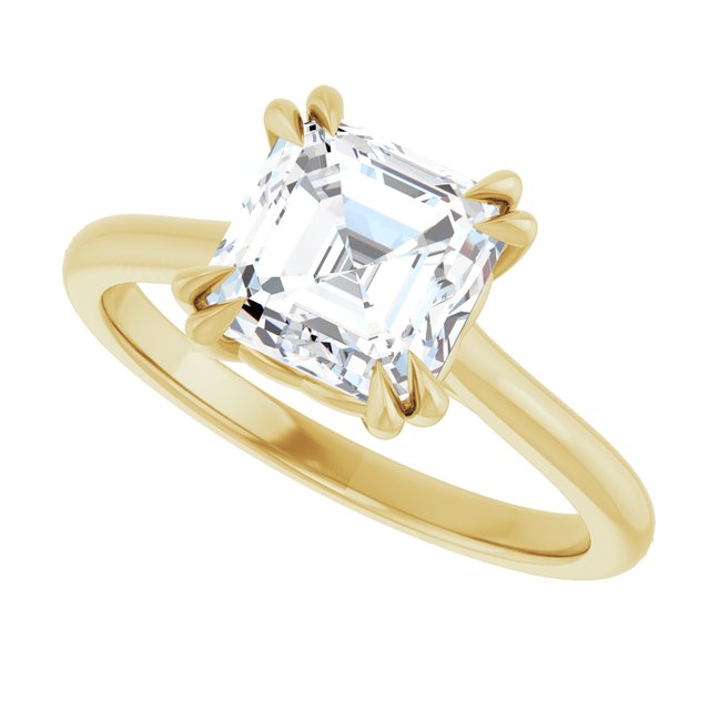 variant--Asscher variant--2CT variant--14K-yellow-gold
