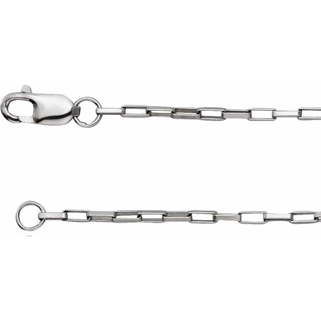 Layered elongated box chain with pendant on model variant--Sterling-silver variant--16in variant--18in variant--20in variant--7in variant--24in