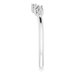 Side View of Diamond Accent Ring in White Gold variant--14K-white-gold variant--Platinum