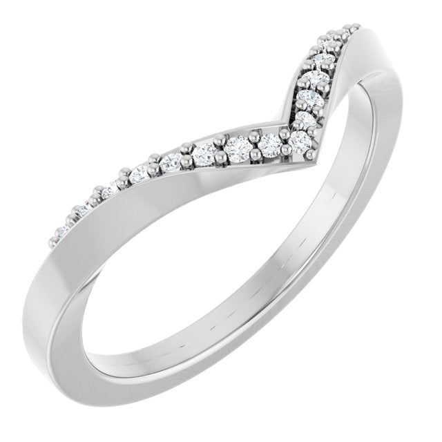 Curved diamond contour wedding band in 14K white gold variant--14K-white-gold variant--Diamond-Nat variant--Diamond-Lab variant--Platinum
