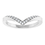 Curved Diamond Contour Band in White Gold variant--14K-yellow-gold variant--Diamond-Nat variant--Diamond-Lab