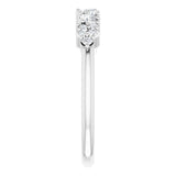 White Gold Diamond Wedding Band variant--14K-white-gold variant--Platinum