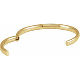 14K Yellow 5 mm Hinged Cuff 7" Bracelet yellow gold variant--14K-yellow-gold variant--5mm