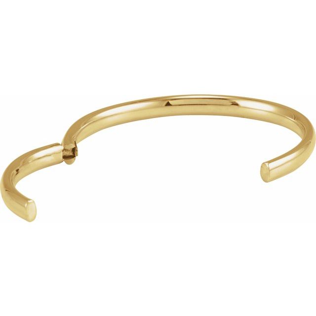 14K Yellow 5 mm Hinged Cuff 7" Bracelet yellow gold variant--14K-yellow-gold variant--5mm