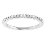 White Gold Thin Diamond Band/5-CT/5CT variant--14K-white-gold variant--Diamond-Lab variant--1/5CT variant--Diamond-Nat variant--Platinum