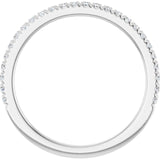 White Gold Stackable Diamond Band/5-CT/5CT variant--14K-white-gold variant--Diamond-Lab variant--1/5CT variant--Diamond-Nat variant--Platinum