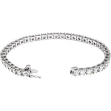 14K White 6CTW Lab-Grown Diamond Link 7 1/4" Bracelet white gold variant--14K-white-gold variant--Diamond-Lab variant--6-CT