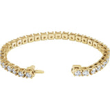 14K Yellow 10CTW Lab-Grown Diamond Link 7 1/4" Bracelet yellow gold variant--14K-yellow-gold variant--Diamond-Lab variant--10-CT