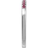 Ruby Stackable Band