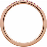 Ruby Stackable Band
