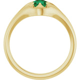 yellow gold variant--Emerald-Nat variant--14K-yellow-gold