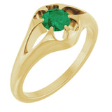 yellow gold variant--Emerald-Nat variant--14K-yellow-gold