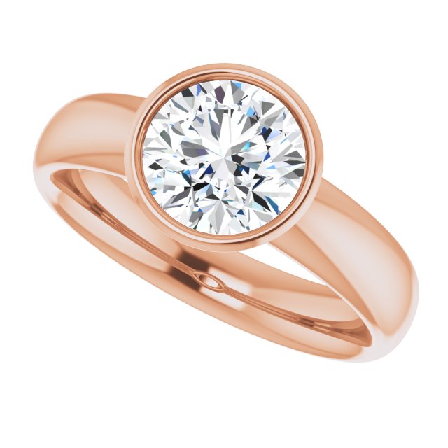 /2-CT.5CT variant--Round variant--1.5CT variant--14K-rose-gold