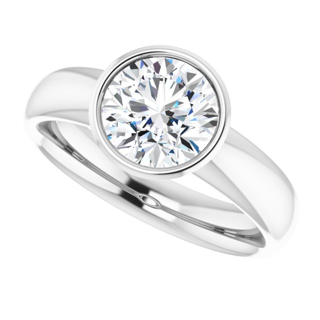 /2-CT.5CT variant--Round variant--1.5CT variant--14K-white-gold