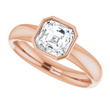 /2-CT.5CT variant--Asscher variant--1.5CT variant--14K-rose-gold