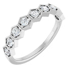 1/3 Ctw Natural Diamond Stackable Ring