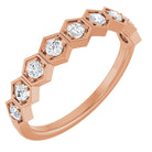 1/3 Ctw Lab-Grown Diamond Stackable Ring