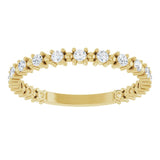Yellow Gold Diamond Wedding Band variant--14K-yellow-gold variant--Diamond-Lab variant--Diamond-Nat