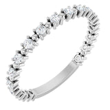 beaded diamond band in 14k gold variant--14K-white-gold variant--Diamond-Lab variant--Diamond-Nat variant--Platinum