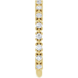 Yellow Gold Diamond Wedding Ring variant--14K-yellow-gold variant--Diamond-Lab variant--Diamond-Nat