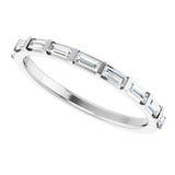 White Gold Diamond Anniversary Band variant--14K-white-gold variant--Diamond-Lab variant--Diamond-Nat variant--Platinum